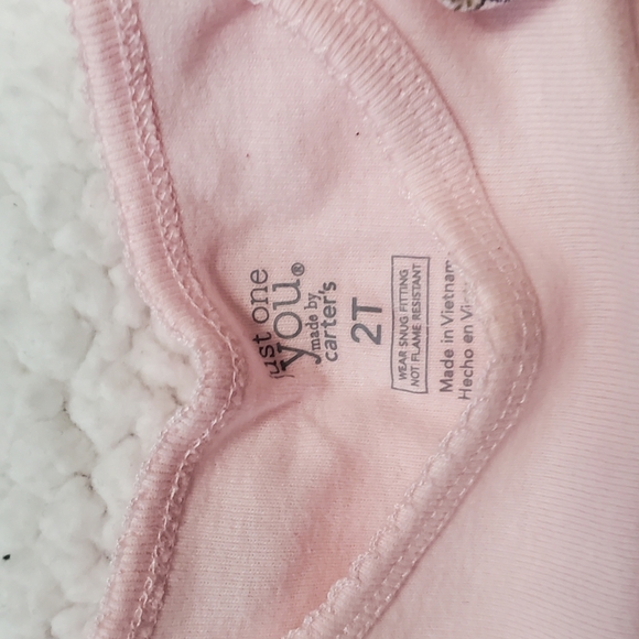 Kids Pink Pajamas Set - Picture 2 of 2